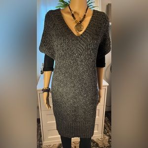St. John’s Bay Medium heather gray and soft sweater dress! Ooooh la la!